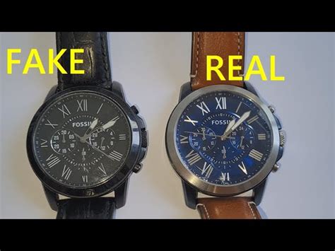 fake fossils watches|fossil watch authenticity check.